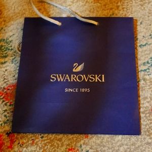 Swarovski shopping bag 9"×9"